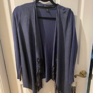 INC tassled sweater jacket NWT Medium